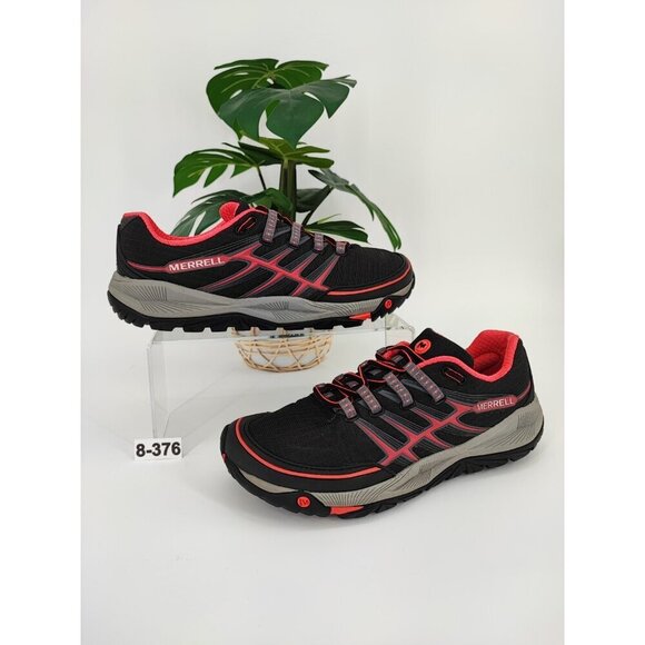 Merrell Women's All Out Rush Black Trail Running Shoes Size 8.5 US - Picture 1 of 9